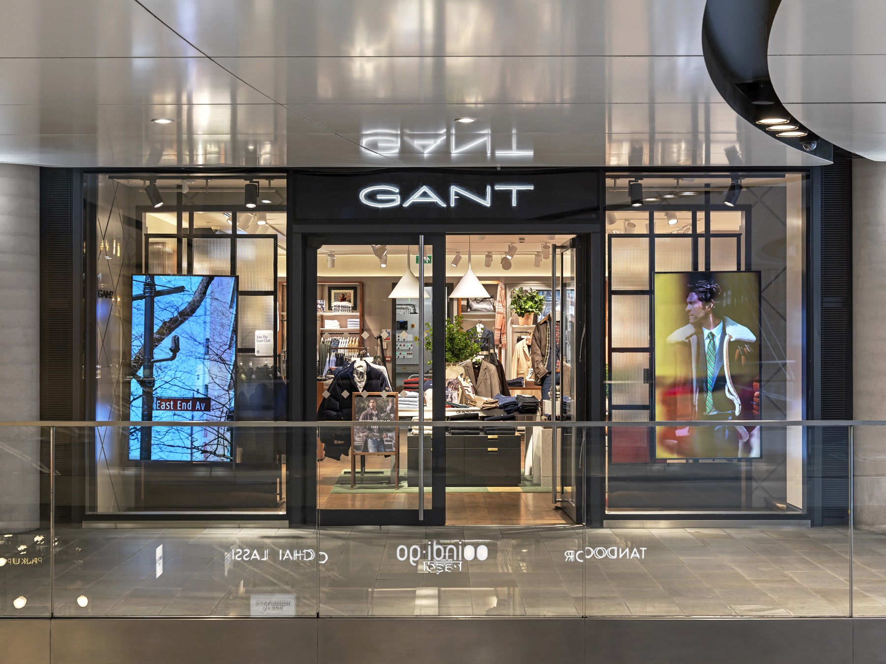 Exterior of Gant London