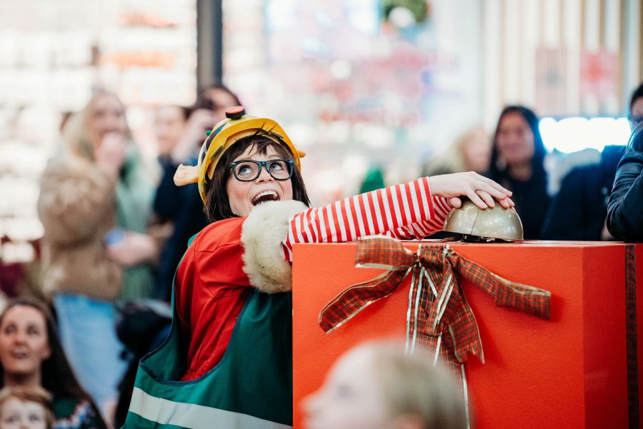 Two christmas characters