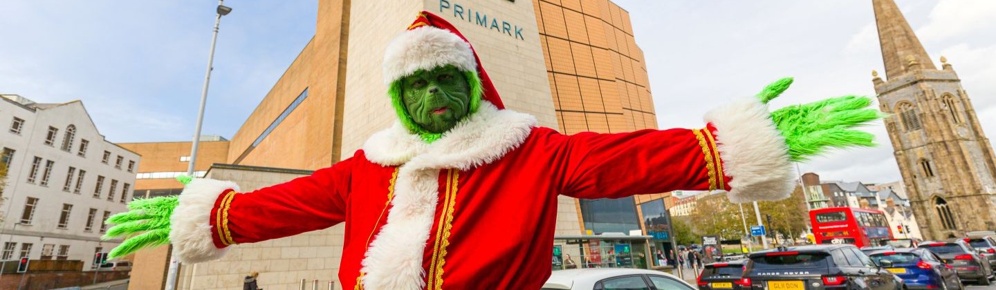 The grinch christmas character