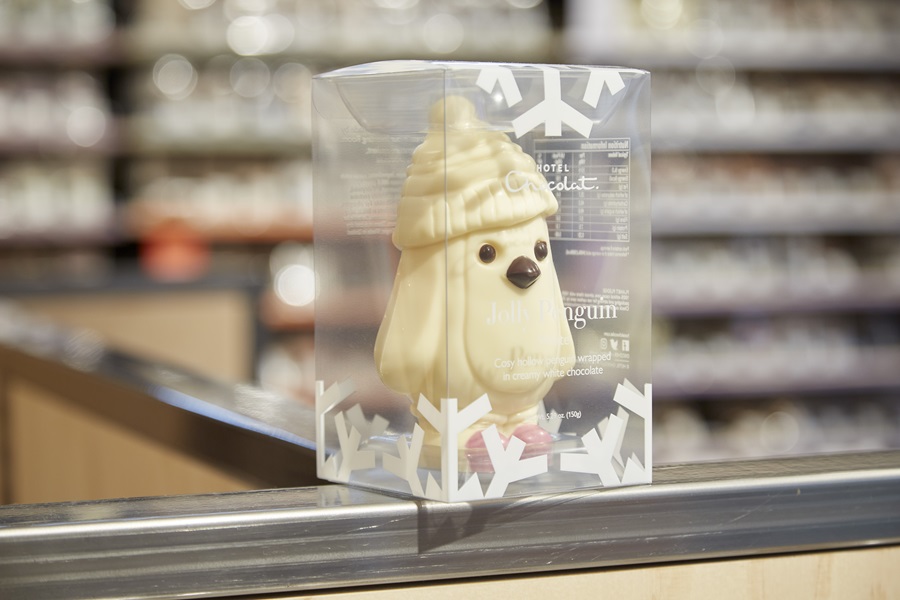 Hotel Chocolat chocolate penguin