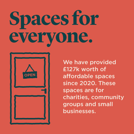 Spaces for everyone.