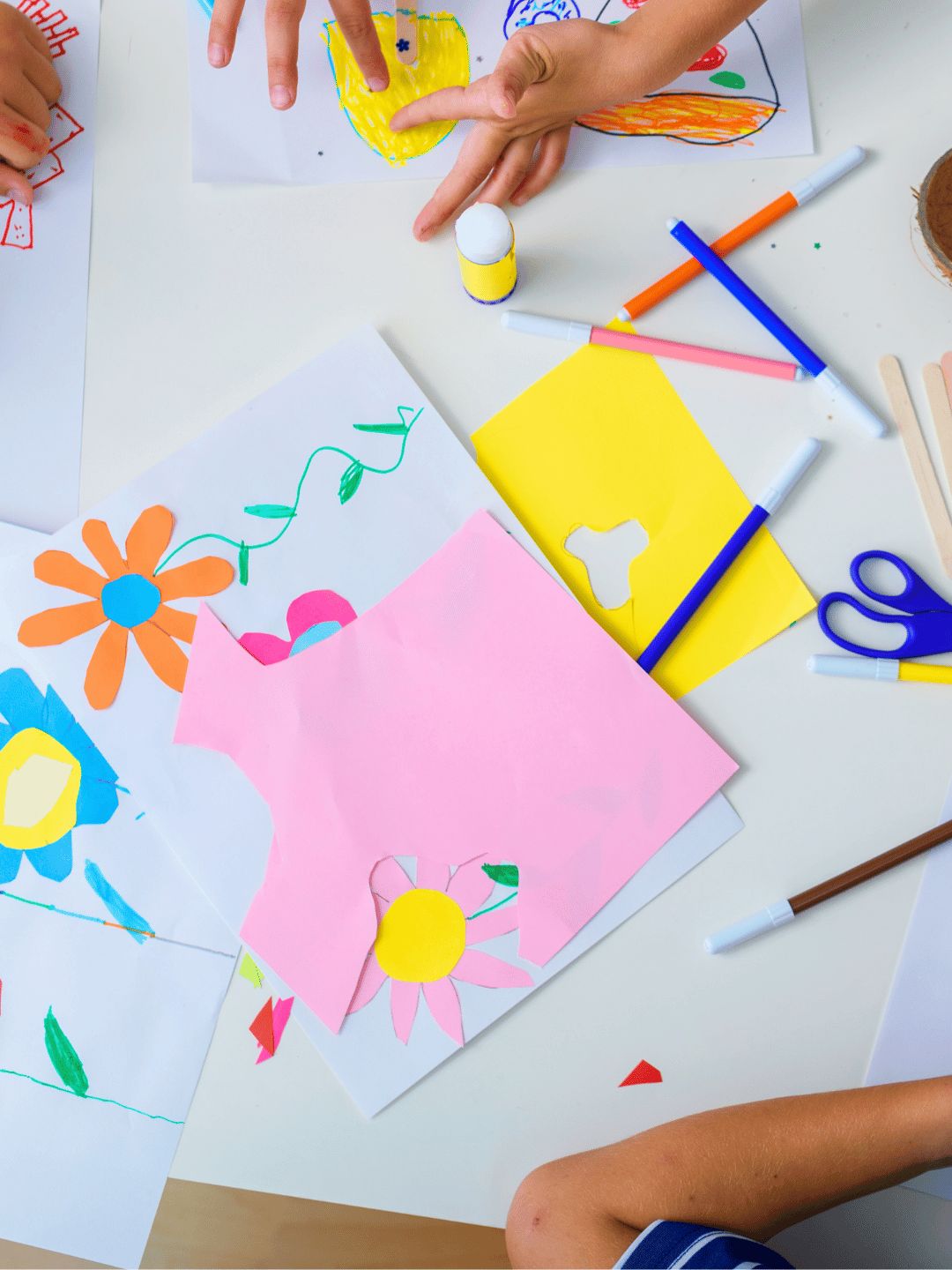 Mothers Day Crafting at Ealing Central Library