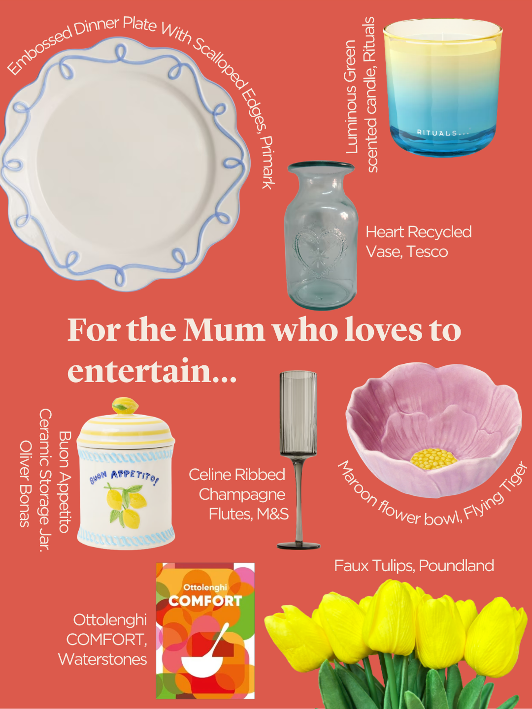 mothers day gift guide for the mum that loves hosting