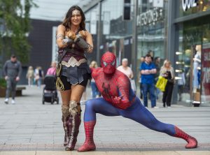 Superheroes Unite at Glasgow Fort!