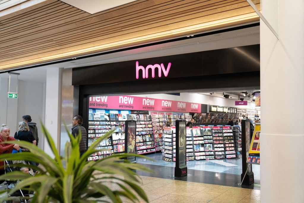 HMV Sheffield, Music, DVDs & Games Meadowhall Shops
