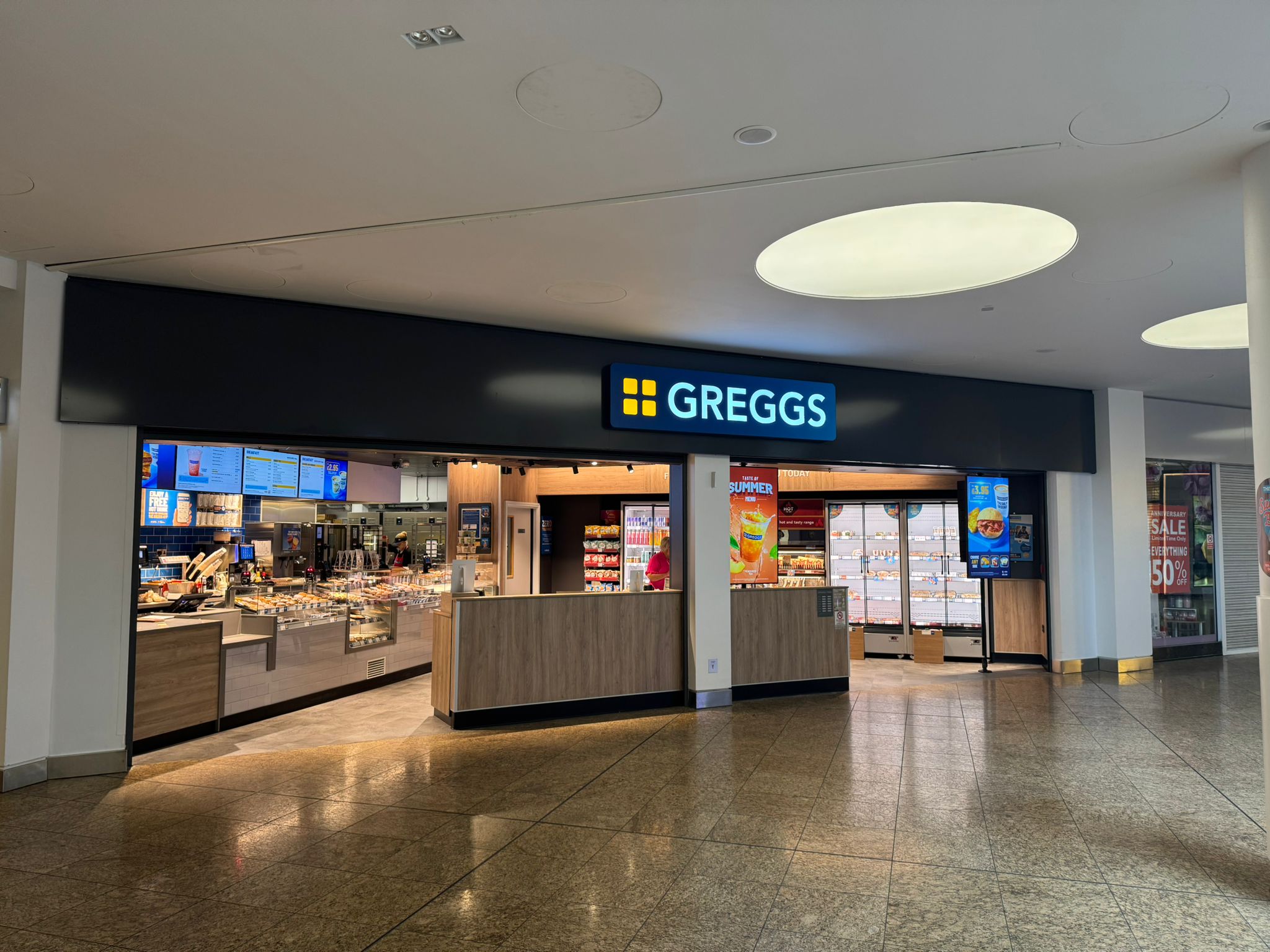 Greggs in Meadowhall