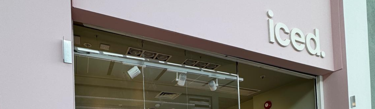 Store sign for Iced Meadowhall