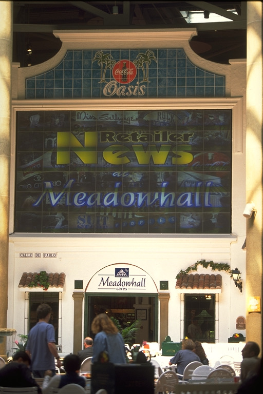 The Meadowhall Oasis in the 1990S