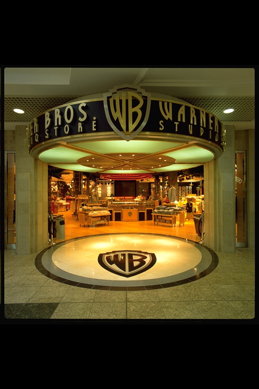 The Warner Bros store in Meadowhall