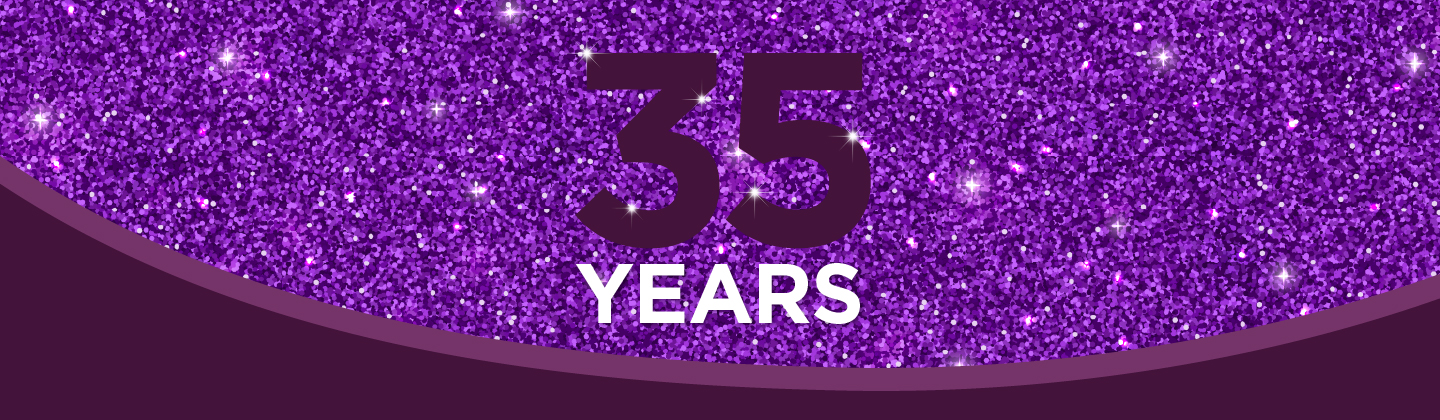 Text says '35 Years'
