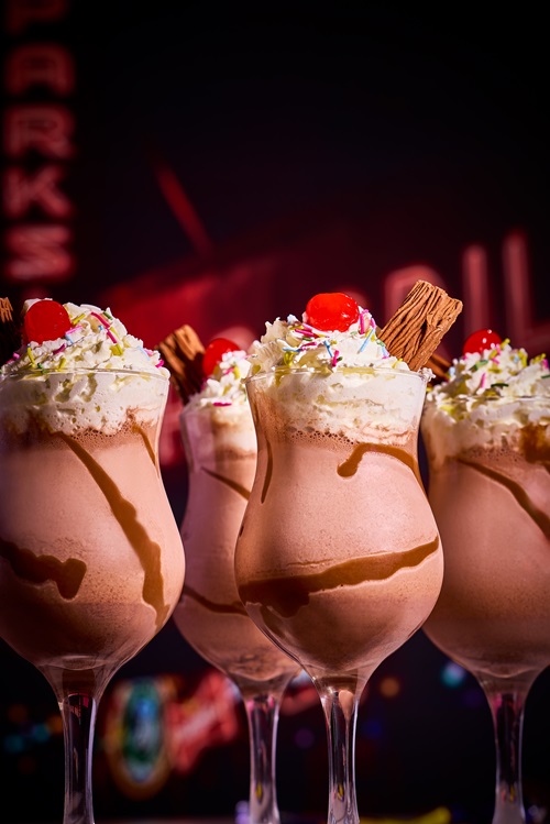 mudslide desserts at Frankie and Bennys