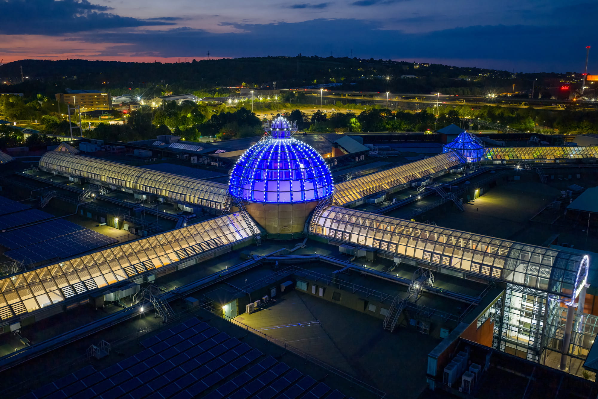 Exterior of Meadowhall dome