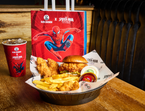 Swing Into SouthGate Bath for the New Slim Chickens x Spider-Man Bundle 🕸️