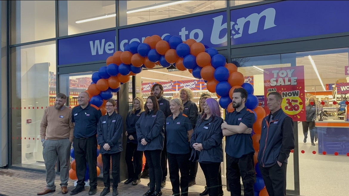 B&M Opens at Teesside Park Teesside