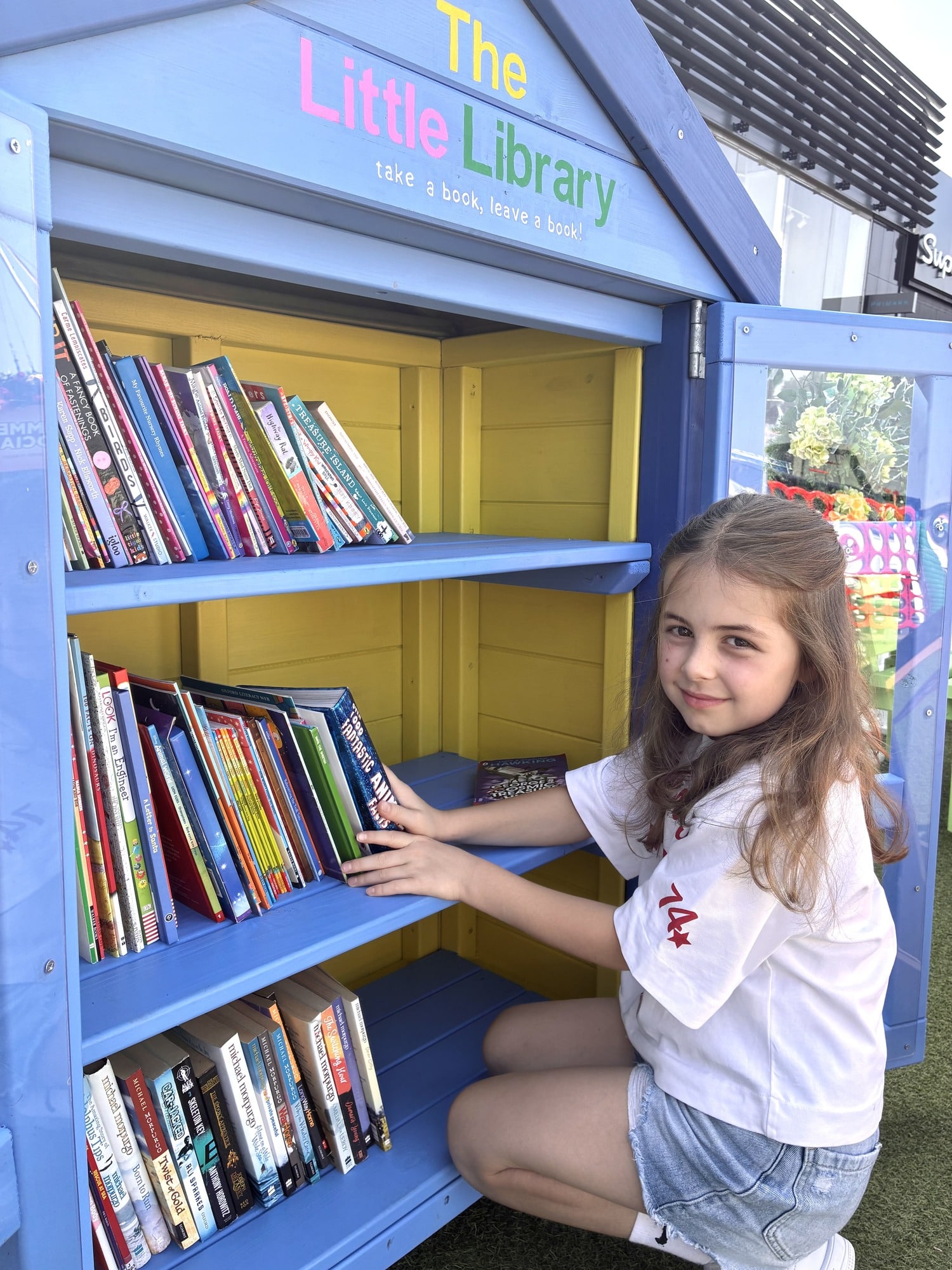 Teesside Park Launches Free 'Little Library' Book Swap