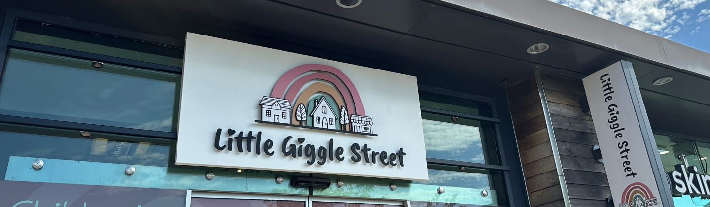 Exterior of LiIttle Giggle at Whiteley shopping centre