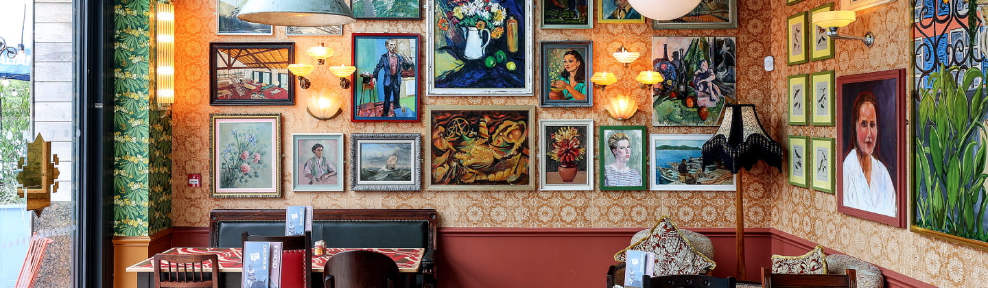 Interior of amparo lounge in whiteley